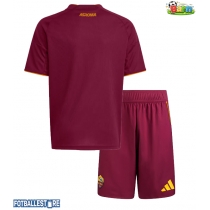 AS Roma Hjemmedraktsett Barn 2025-26 Kortermet (+ Korte bukser)